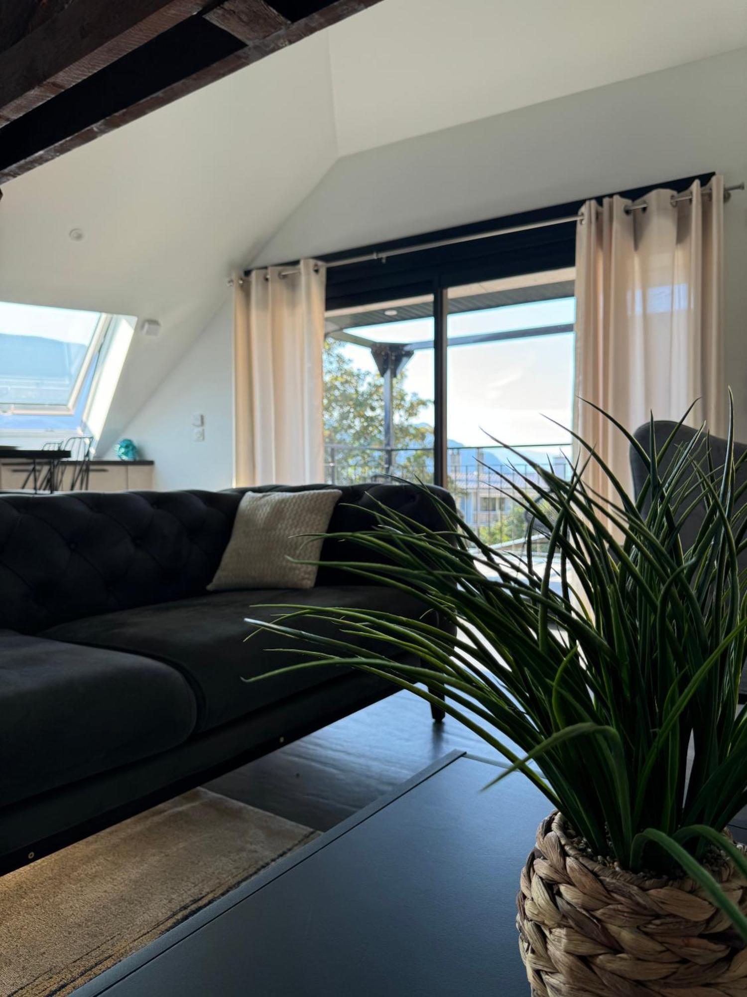 Magnifique Appartement Vue Lac - 5 Personnes Voglans Exterior foto